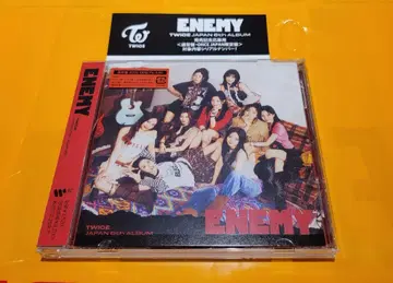 4장 TWICE ENEMY 일반ver CD 시리얼 트레이딩 카드 없음