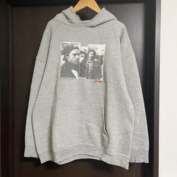 00s THRASHER 후드티 프린트 그레이 트레셔 구제 의류 레어