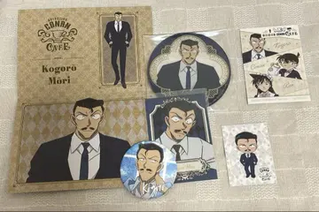 모리 코고로 명탐정 코난 아크릴 코스터 스티커 캔뱃지 묶음 판매