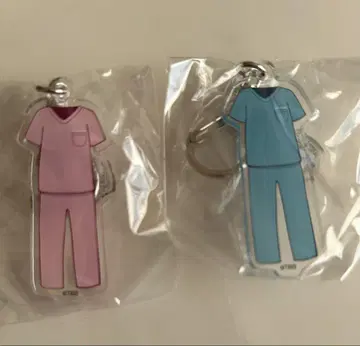 첫사랑 DOGs 스크럽 아크릴 키링 2개 세트