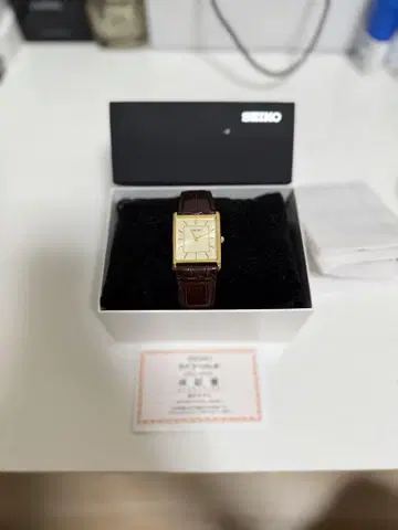 SEIKO SWR064 남성용 스퀘어 쿼츠