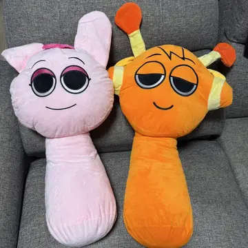 스플랜키 BIG 봉제 인형 세트 특대형 핑키 오렌