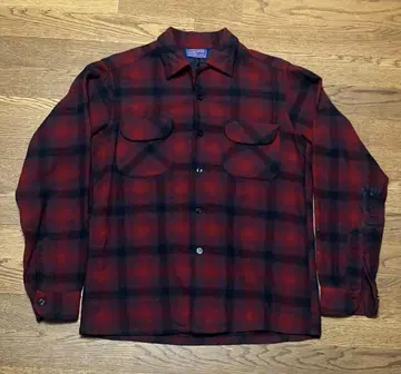 50s PENDLETON 펜들턴 M 사이즈 옴브레 섀도우 체크