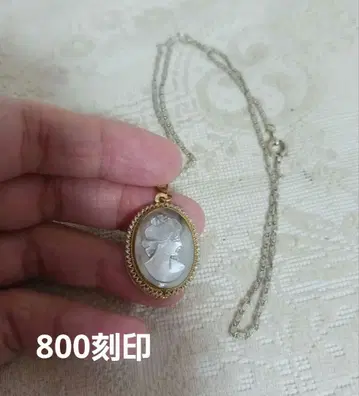 카메오 vintage 목걸이