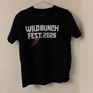 WILDBUNCH FEST 2025 T셔츠 M 사이즈