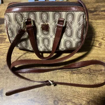 ANNA SUI 2way 자카드 미니 보스턴 백 숄더백