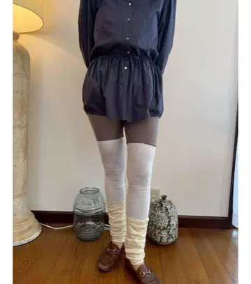파피에 Hope you like 레깅스/그레이