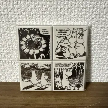 무민 아트 타일 컬렉션 도기 타일 리틀 미이 플로렌