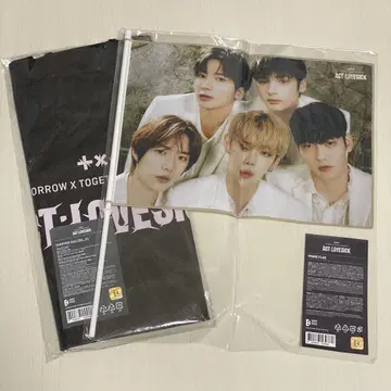 TXT ACT: LOVESICK 플래그 쇼핑백
