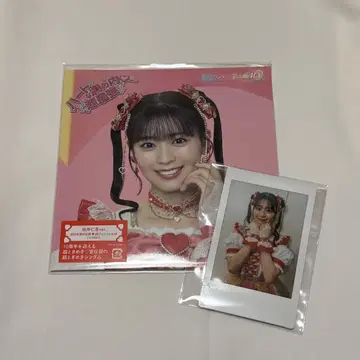 초도키메키 선전부 하트한 가슴 속 CD 한정판 프린트 폴라로이드