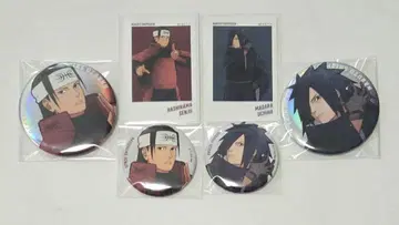 NARUTO 베이스야드 마다라 하시라마 캔뱃지 스티커 오로라