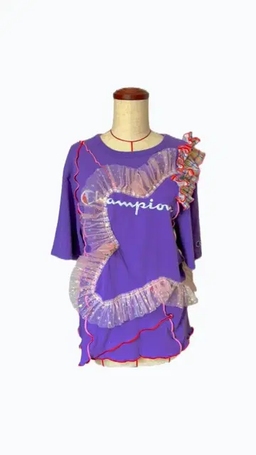 Champion remake t셔츠(purple)