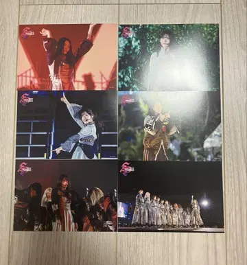 사쿠라자카46 4th YEAR ANNIVERSARY 엽서 6매 세트