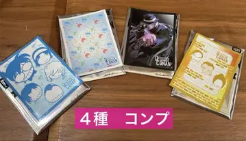 코난 TCG 카드 슬리브 캠페인 4종 컴플리트