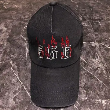 AZS TOKYO 666 자수 캡 버클 벨트 타입
