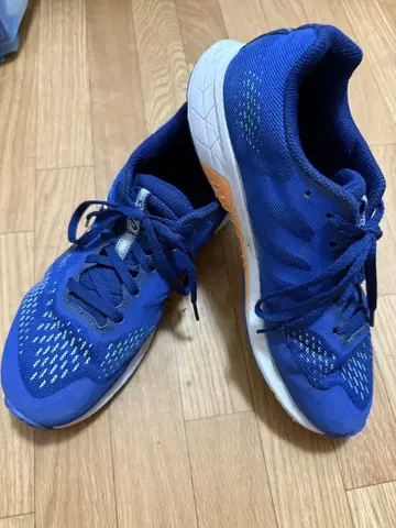 파랑 메쉬 어퍼 러닝화