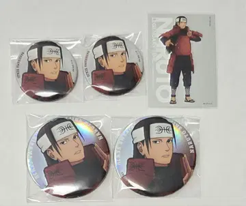 NARUTO 베이스 야드 하시라마 캔뱃지 오로라 특전