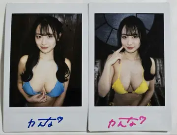 미키 칸나 사인 포함 폴라로이드 세트