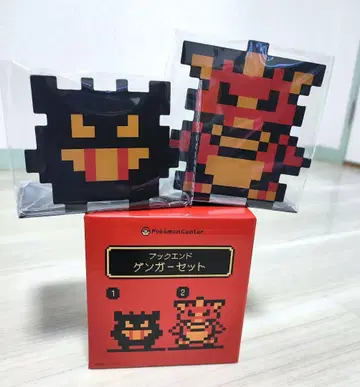 포켓몬 금은 북엔드 겐가 세트