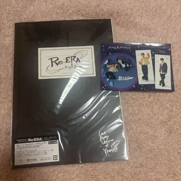 King & Prince Re:ERA Dear Tiara반