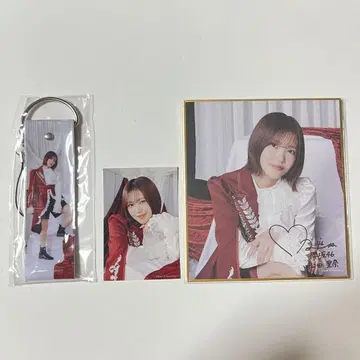 사쿠라자카46 마츠다 리나 사쿠콜레 색지 스트랩 스티커 B상 C상 참여상