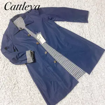 새상품 Cattleya 발수 리버서블 코트 네이비