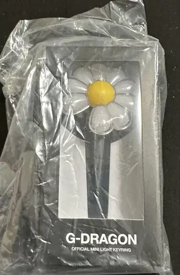 [ 미개봉 새상품 ] G-DRAGON 공식 미니 라이트 키링
