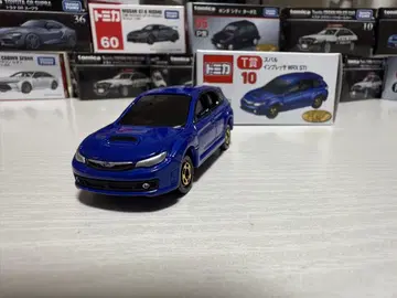 토미카 임프레자 WRX STI 파랑 박스 있음