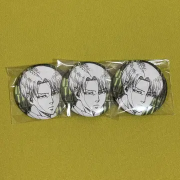 진격의 거인 WIT STUDIO 리바이 캔뱃지