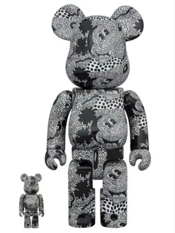 BE@RBRICK Keith Haring Mickey 100%&400%