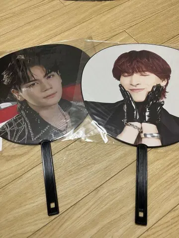 JO1 마메하라 잇세이 킨죠 스카이 부채 세트