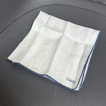 드레익스 drakes 린넨 포켓 치프