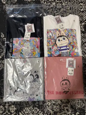 UNIQLO POPMART UT 라브브 유니클로 M size