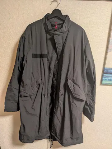 ALPHA INDUSTRIES 밀리터리 자켓 그레이 나일론제