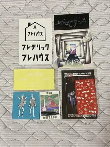 프레데릭 관련 스티커 8종 멤버 사인 포함