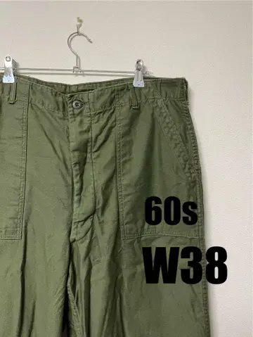 60s US ARMY 베이커 팬츠 OG-107 og107 새상품급