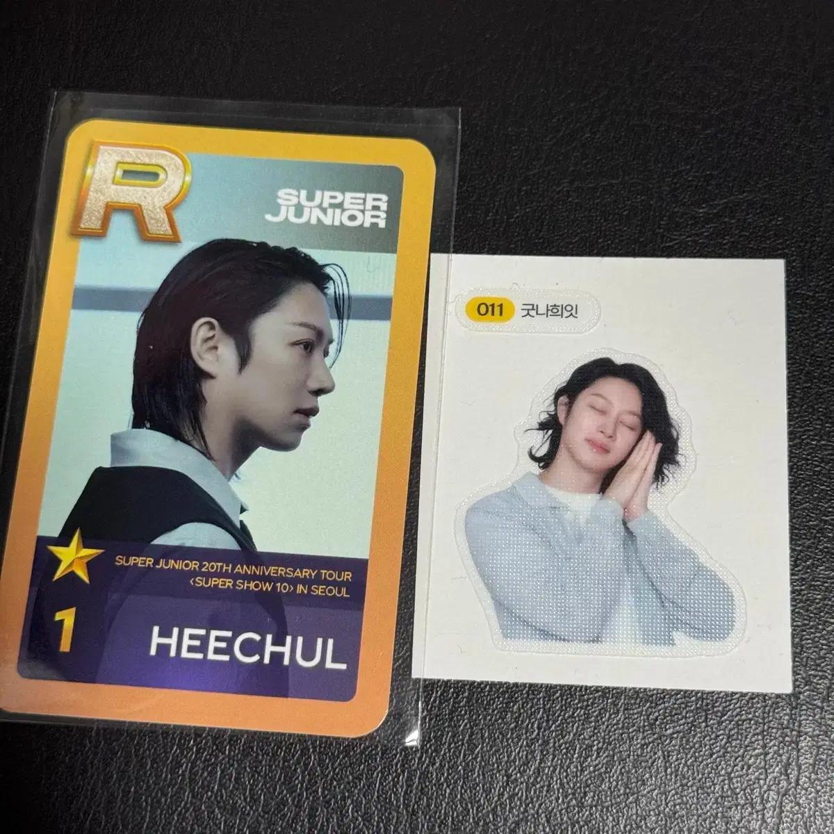 タレントカード Offical card EunHyuk Super show 10 seoul タレント