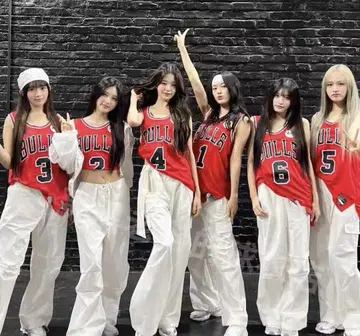 IVE 시카고 불스 유니폼 이서