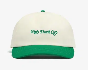 DSML 한정판 Girls Don't Cry 로고 캡 그린