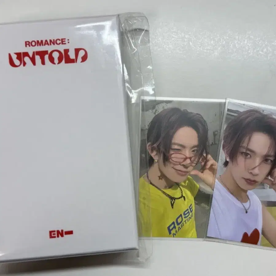 [ROMANCE : UNTOLD] リングネックレス  ヒスン 新品未開封 ENHYPEN ROMANCE:UNTOLD リングネックレス ヒスン 未開封