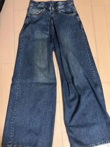 JOHNLAWRENCESULLIVAN -denim wide pants-