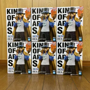 원피스 KING OF ARTIST 피규어 사보 6체 세트