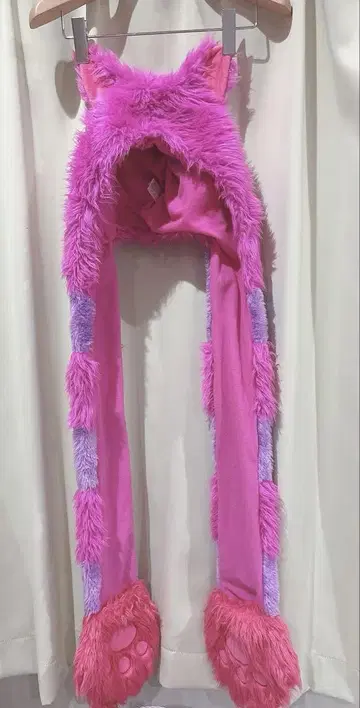 체셔 고양이 팬캡 머플러