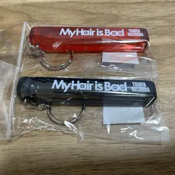 My hair is bad x 타워 레코드 키링 2종류.
