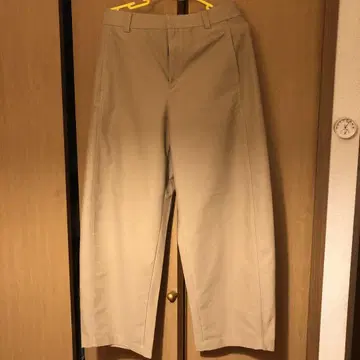 저지 배럴 백 팬츠