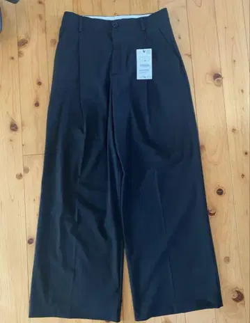 ZARA 더블 플리츠 팬츠 슬랙스 L