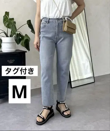 프로즈 베일 스트레치 테이퍼드 데님 M