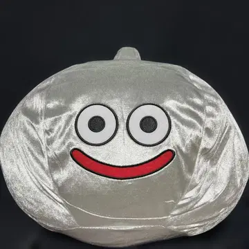 새상품 택 포함 드래곤 퀘스트 AM 큰 반짝이 봉제 인형 메탈 슬라임