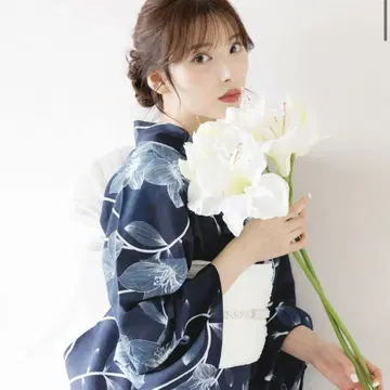Dita 여름밤의 백합 조사 원피스 유카타