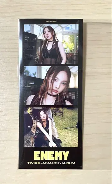 TWICE ENEMY 초회 한정판 3CUT PHOTO 나연